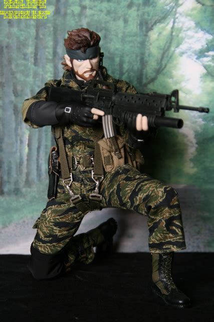 Metal Gear Solid Naked Snake Tiger Stripe Ver Rah