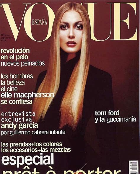 Vanesa Lorenzo For Vogue Spain September 1996 Photographed By Raymond