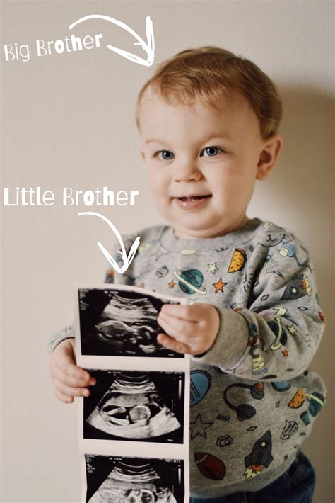 Gender Reveal With Sibling Sibling Gender Reveal Big Brother Little