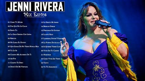 Jenni Rivera Éxitos Sus Mejores Canciones Jenni Rivera 30 Grandes Éxitos Completo Youtube