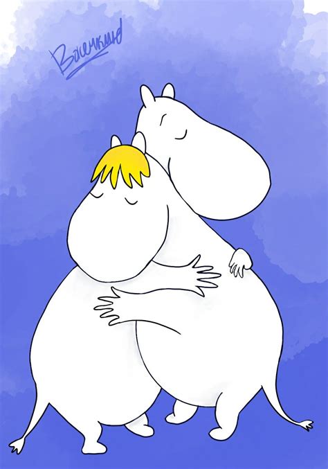 Two Lovely Moomins