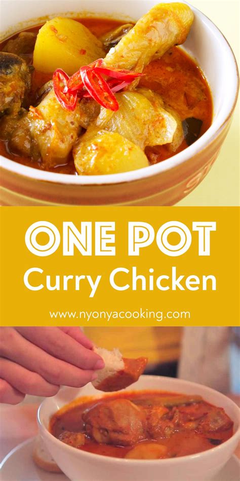 Thighs and drumsticks get cooked with vegetables and bacon in a fragrant broth of chicken stock, brandy, and tomato paste for. Malaysian Curry Chicken | Recipe (With images) | Asian ...