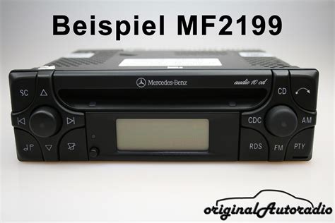 Original Autoradio De Mercedes Autoradio Bluetooth Modifikation Umbau