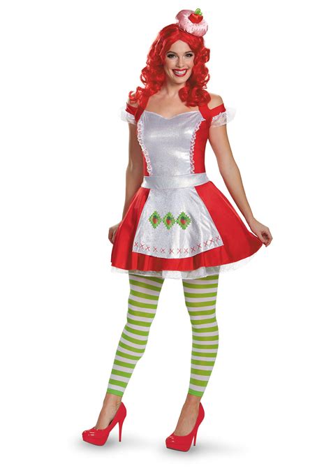 Strawberry Shortcake Deluxe Adult Costume