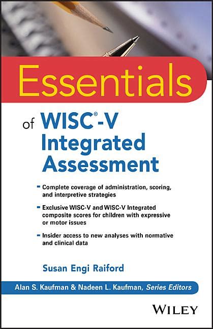 Essentials Of Psychological Assessment Essentials Of Wisc V Integrated