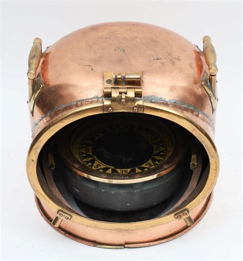 Kelvin Wilfred O White Nautical Binnacle Compass 0115 On Apr 23