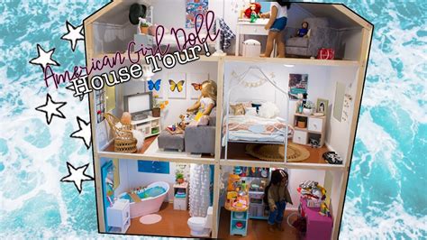 🌊huge Vsco Inspired American Girl Doll House Tour It Looks Real