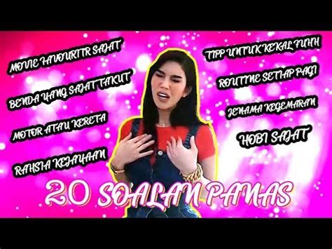 20 Soalan Panas Tentang Sajat Perempuan !  YouTube