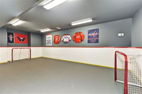 Indoor Hockey Rink Hockey Room Hockey Bedroom Kids Basement