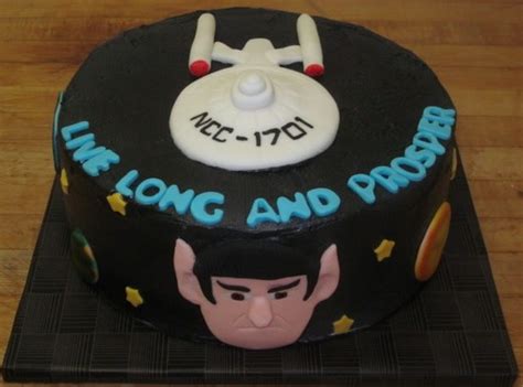 Star Trek Cakes Decoration Ideas Little Birthday Cakes