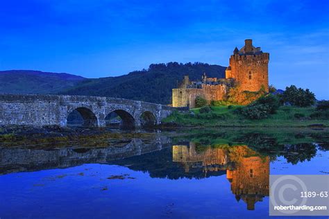 Eilean Donan Castle Highlands Scotland Stock Photo