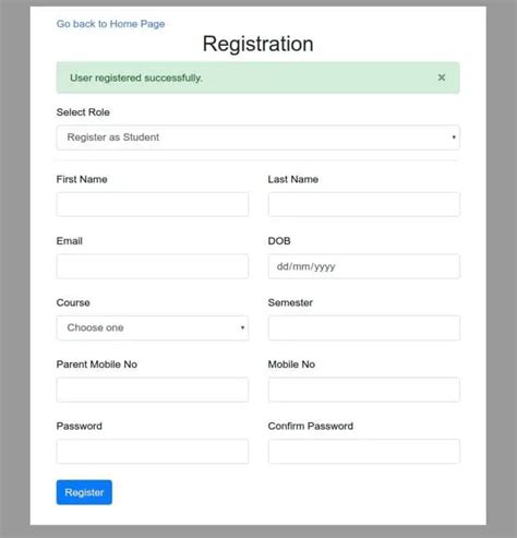 Laravel Livewire Login And Dynamic Registration Form For Multiple Roles