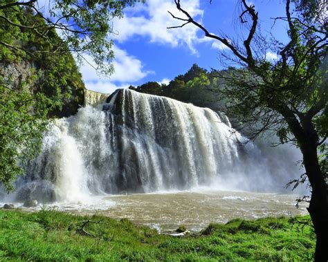 World Most Popular Places New Zealand Waterfalls North Island