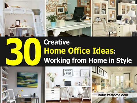 30 Creative Home Office Ideas Working From Home In Style
