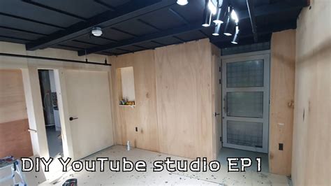 Diy Youtube Studio Ep1 Youtube