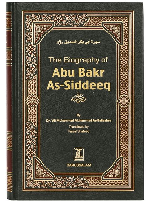 The Biography of Abu Bakr As Siddeeq ড আল মহমমদ সললব ফযসল
