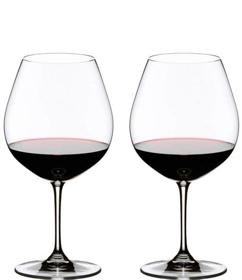 Riedel Vinum Pinot Noir Burgundy Wine Glasses Set Of 2 Dillards