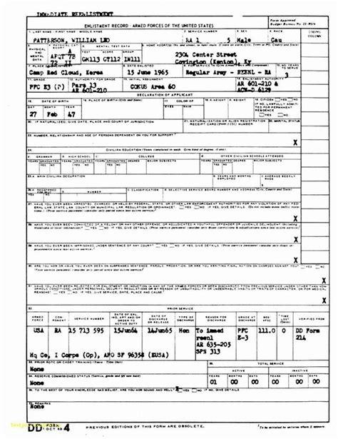 Da Form 1307 Fillable Printable Forms Free Online