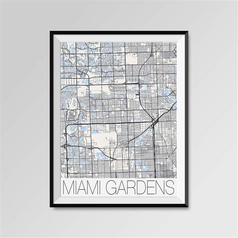 Map Of Miami Gardens Florida
