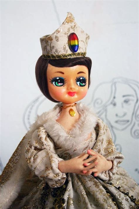 Vintage 1970s Queen Bradley Posable Doll Made In Korea Bradley Dolls