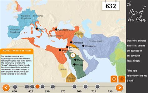 The Rise Of Islam History Map Chrome Web Store
