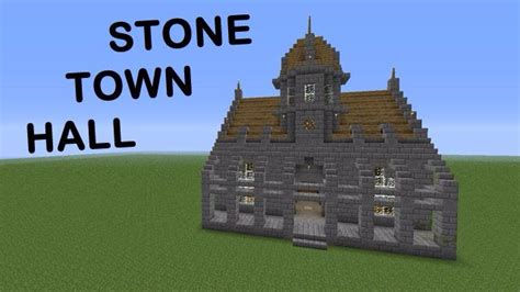 Small But Adorable Minecraft Town Hall Minecraft Town Hall