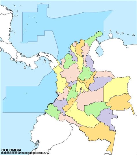 Pz C Mapa Colombia