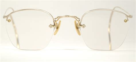 optometrist attic ao gold wire rim vintage eyeglasses