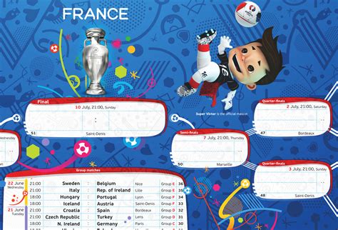 Euro 2020 Wall Chart Newspaper Smartcoder 247 Euro 2020 Football