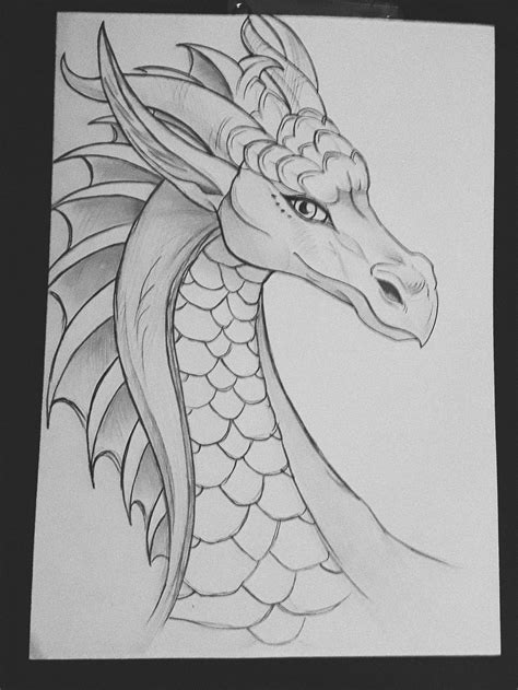 Ella The Dragon Dragon Drawings Desenho Fantasy Original