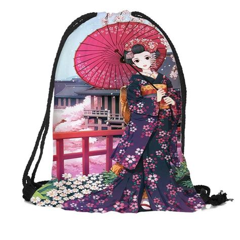 Kimono Anime Geisha Girl