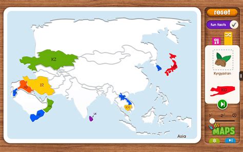 Asia Map Quiz For Kids Retyla