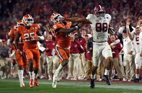 national championship game alabama vs clemson full highlights final score and more college