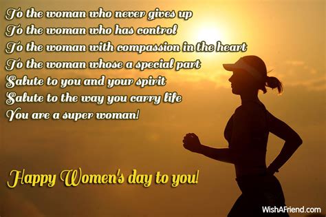 'a woman is human.she is not better, wiser, stronger, more intelligent, more creative, or mor. To the woman who never gives, Women's Day Message