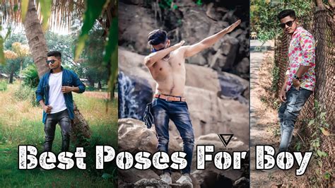 Top 20 New Stylish Photoshoot Poses For Boys Trending