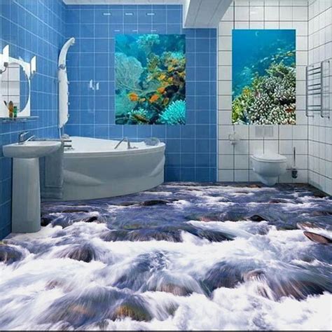 23 3d Bathroom Floors Design Ideas That Will Change Your Life