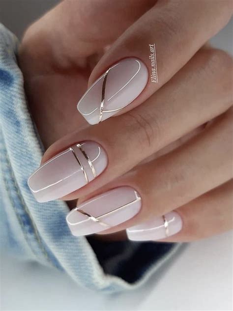 HERMOSAS UÑAS CORTAS NUDE 35 Imágenes de uñas nude Lo Mejor de