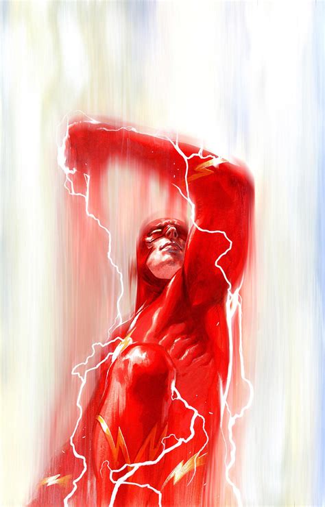 The Flash 52 Textless Variant Cover By Gabriele Dellotto