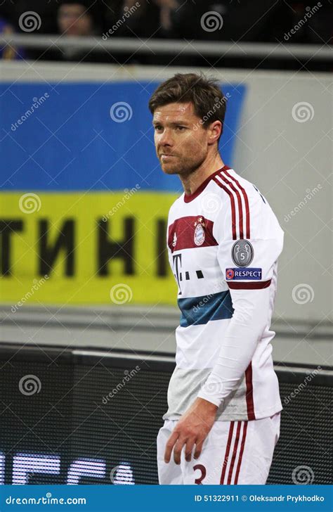 Xabi Alonso Of Bayern Munich Editorial Photo Image Of Field Calcio
