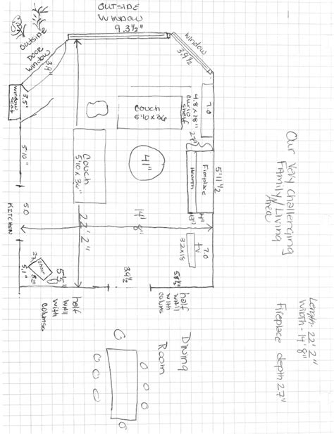 First, here's the current floor plan again… we'll add a laundry room, and on the advice of many readers, i added a doorway from the bedroom to the. Her Family Room Addition Is Tricky, Or is it? | Laurel Home