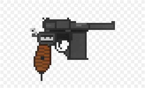 Minecraft Revolver Firearm Pixel Art Pixel Gun 3d Png Pngwave Images