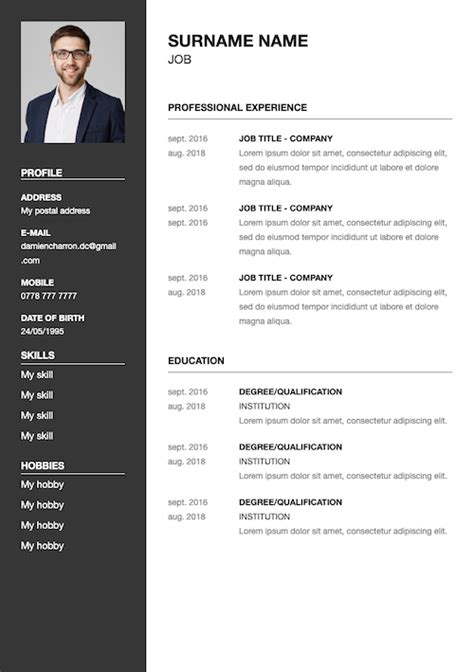 The personal details section is located right at the top of your cv and it is the first thing that recruiters will see when they review your cv. CV Personal Profile: How to write a winning CV Personal ...