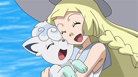 Pokemon Sm Xy Style Lillie And Alolan Vulpix By Aquamimi123 Pokemon Alola Pokemon Ninetales