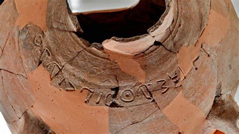 Israeli Archaeologists Find Rare 3 000 Year Old Inscription Of Name From Bible Fox News