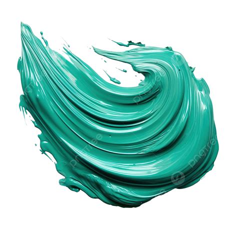 Teal Metallic Brush Stroke Glitter Turquoise Green Png Transparent