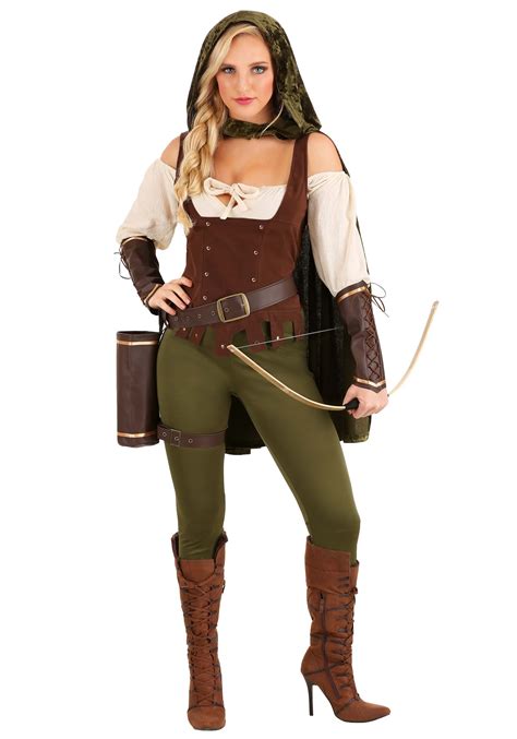 Lady Robin Hood Medieval Renaissance Adult Womens Fancy Dress Halloween