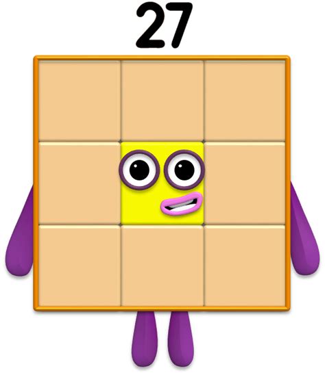 Numberblock Twenty Seven With My Updated Rigs By Blushneki522 On