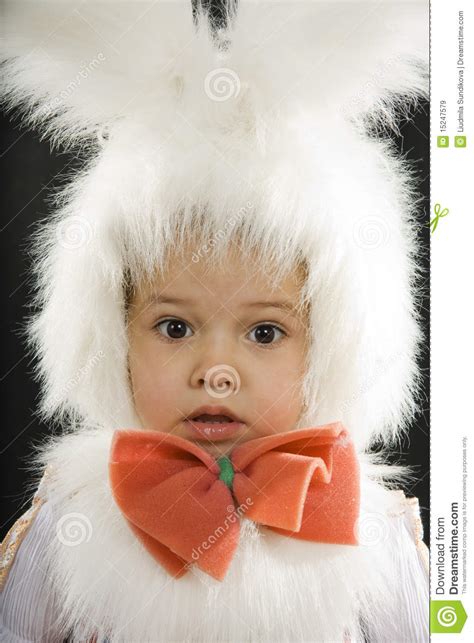 Downy Bunny Costume Stock Photo 11499114