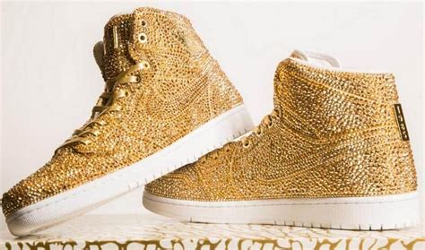 These Air Jordans Have Been Bedazzled With Swarovski Crystals
