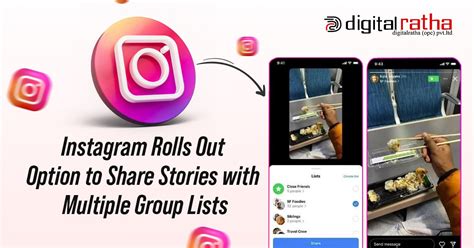 Instagram Rolls Out Option To Share Stories With Multiple Group Lists